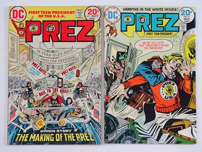 Lot 501 - PREZ #1 & 4 (2 in Lot) - (1973/74 - DC - UK...