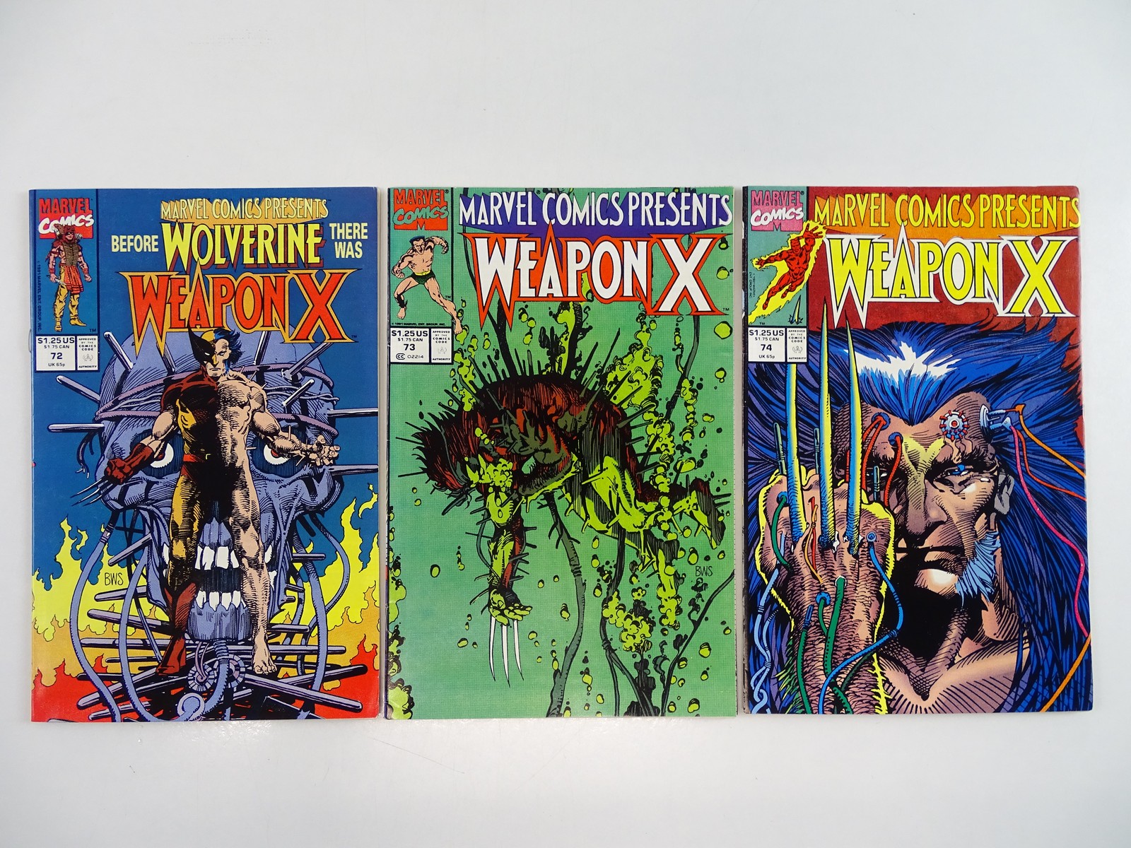 Marvel Comics Presents 72 Lot on sale Weapon X