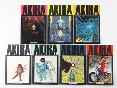 Lot 554 - AKIRA #1, 2, 4, 6, 8, 18, 25 (7 in Lot) -...