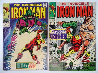 Lot 573 - IRON MAN #5 & 6 (2 in Lot) - (1968 - MARVEL -...