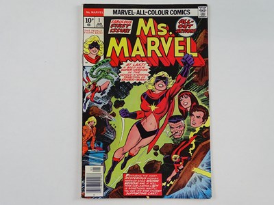 Lot 591 - MS. MARVEL #1 - (1977 - MARVEL - UK Price...