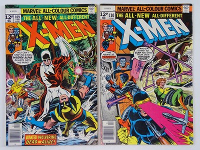 Lot 608 - X-MEN #109 & 110 (3 in Lot) - (1977/78 -...