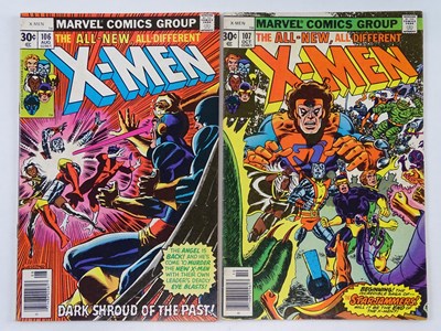 Lot 610 - X-MEN #106 & 107 (2 in Lot) - (1977 - MARVEL) -...