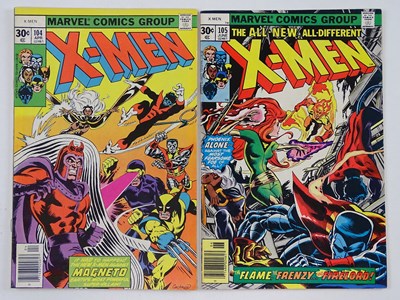 Lot 611 - X-MEN #104 & 105 (2 in Lot) - (1977 - MARVEL) -...