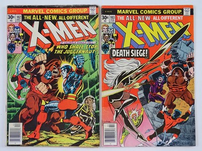 Lot 612 - X-MEN #102 & 103 (2 in Lot) - (1976/77 -...