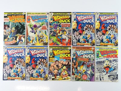 Lot 67 - HOWARD THE DUCK issues #1, 2, 3, 4 (x 4), 5, 6,...