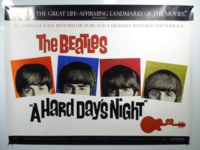 Lot 536 - A HARD DAY'S NIGHT (1964 - 2000 re-release) -...