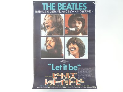 Lot 537 - BEATLES: LET IT BE (1970) - Japanese B2 First...