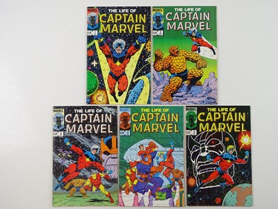 Lot 90 - LIFE OF CAPTAIN MARVEL #1, 2, 3, 4, 5 - (5 in...