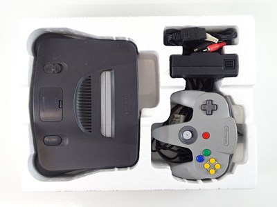 Lot 13 - Nintendo 64 console - released in 1996 - in...