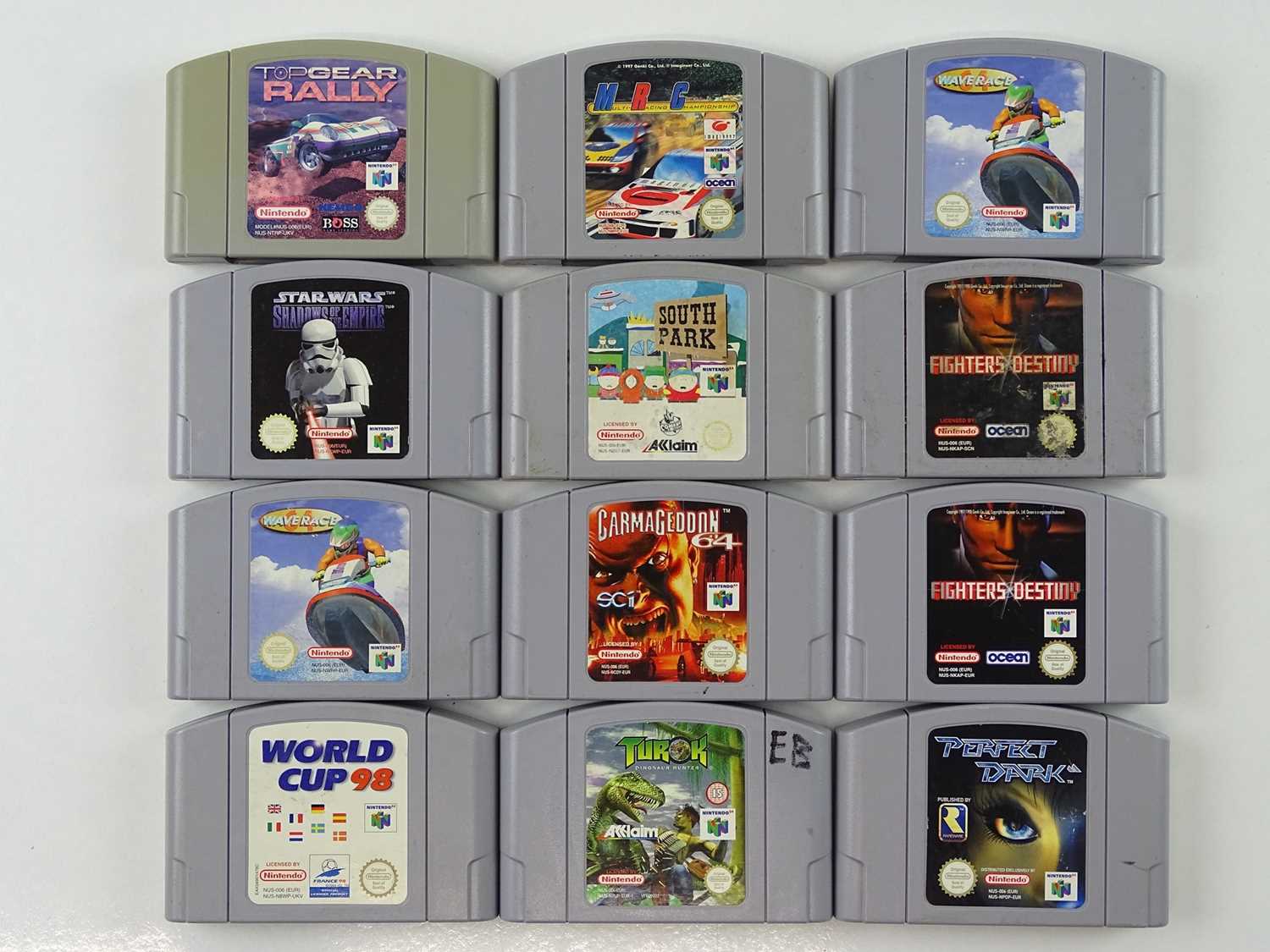 Lot 14 - Nintendo 64 unboxed cartridges including Star...