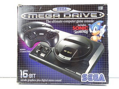 Lot 19 - Sega Mega Drive video games console including...
