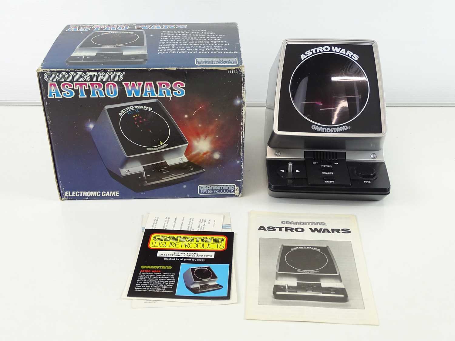 Lot 26 - Grandstand Astro Wars electronic arcade game -