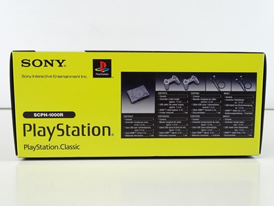 Lot 27 - Playstation Classic mini console - released in...