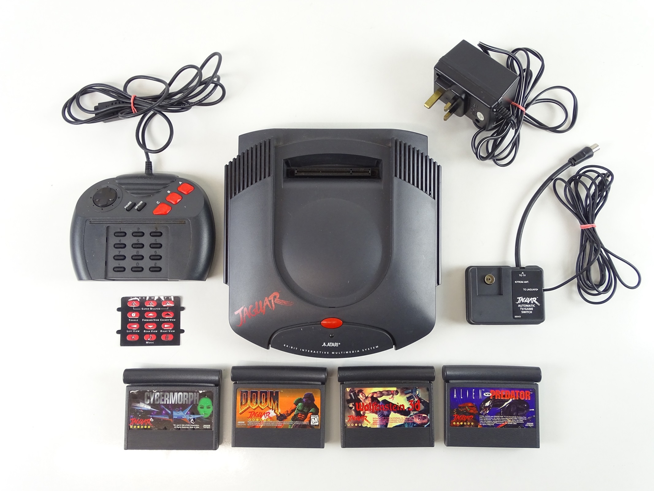 Lot 30 - Unboxed Atari Jaguar interactive multimedia