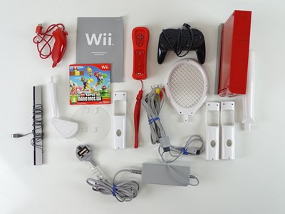 Lot 31 - Super Mario Bros 25th Anniversary Wii console -...