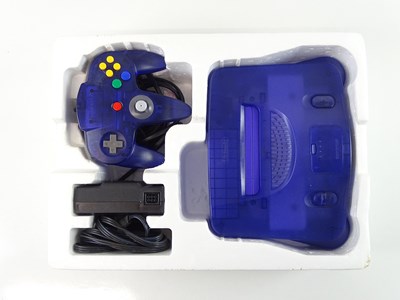 Lot 32 - Nintendo 64 console - 'Grape' colour -...