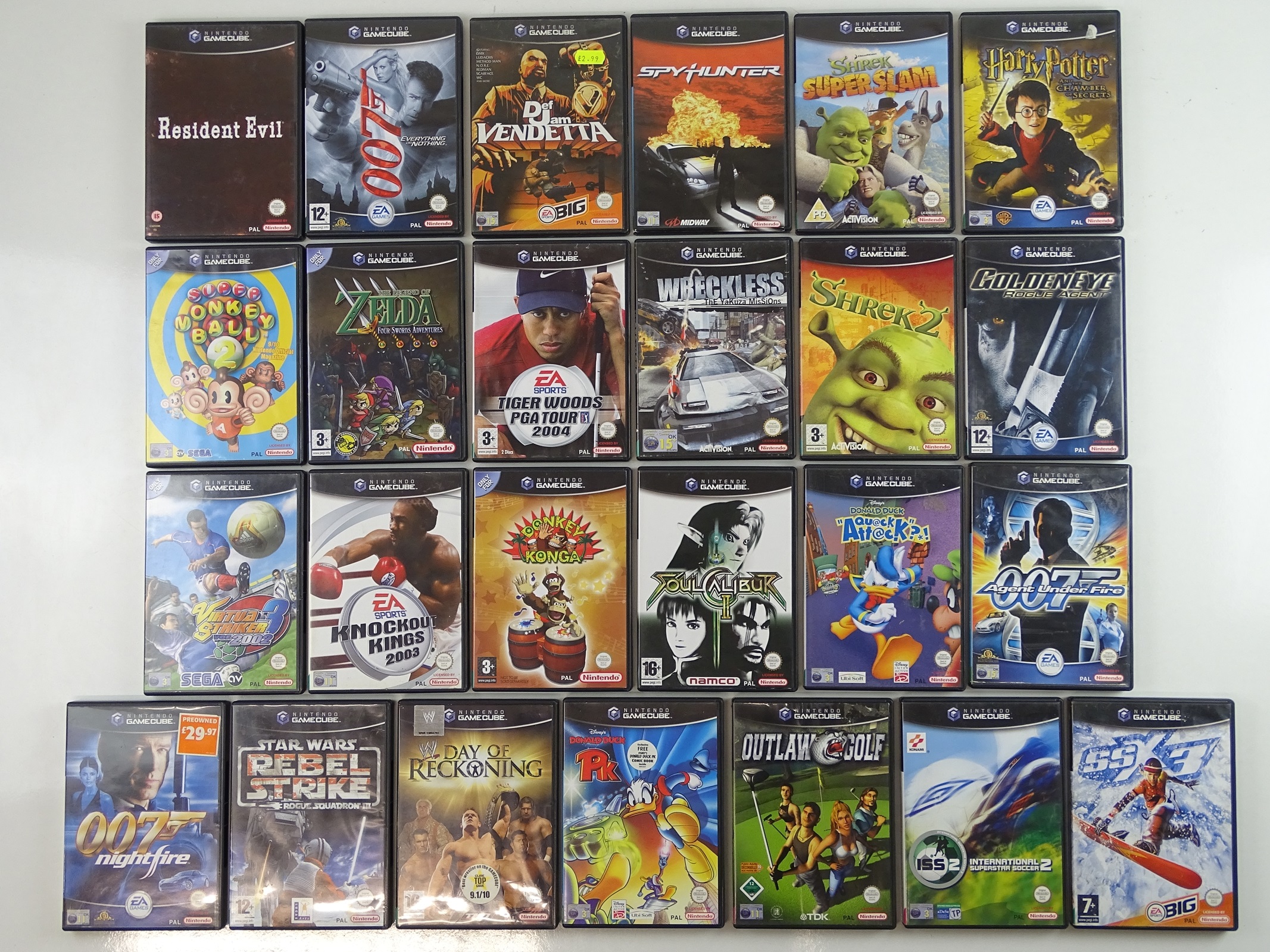 Lot 36 - Nintendo Game Cube games including Goldeneye