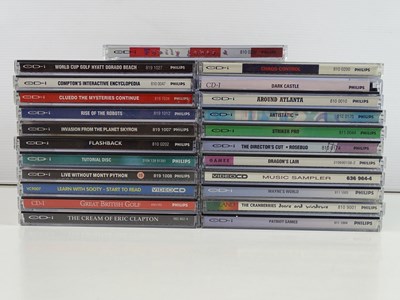 Lot 38 - Philips CD-i games and music including Cluedo...