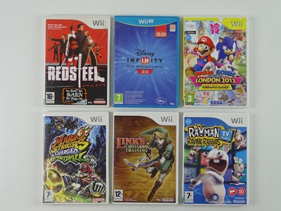 Lot 62 - A group of Nintendo Wii & Wii U games...