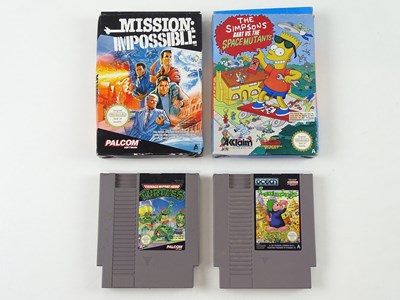Lot 63 - Nintendo NES games including Mission...