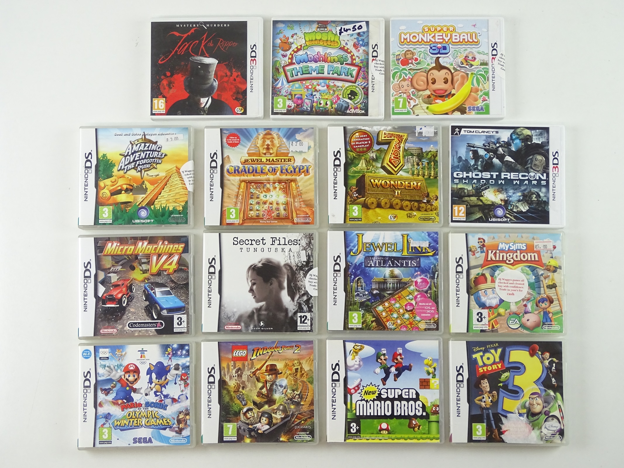 Lot 64 - Nintendo DS and 3DS games - 4 3DS games