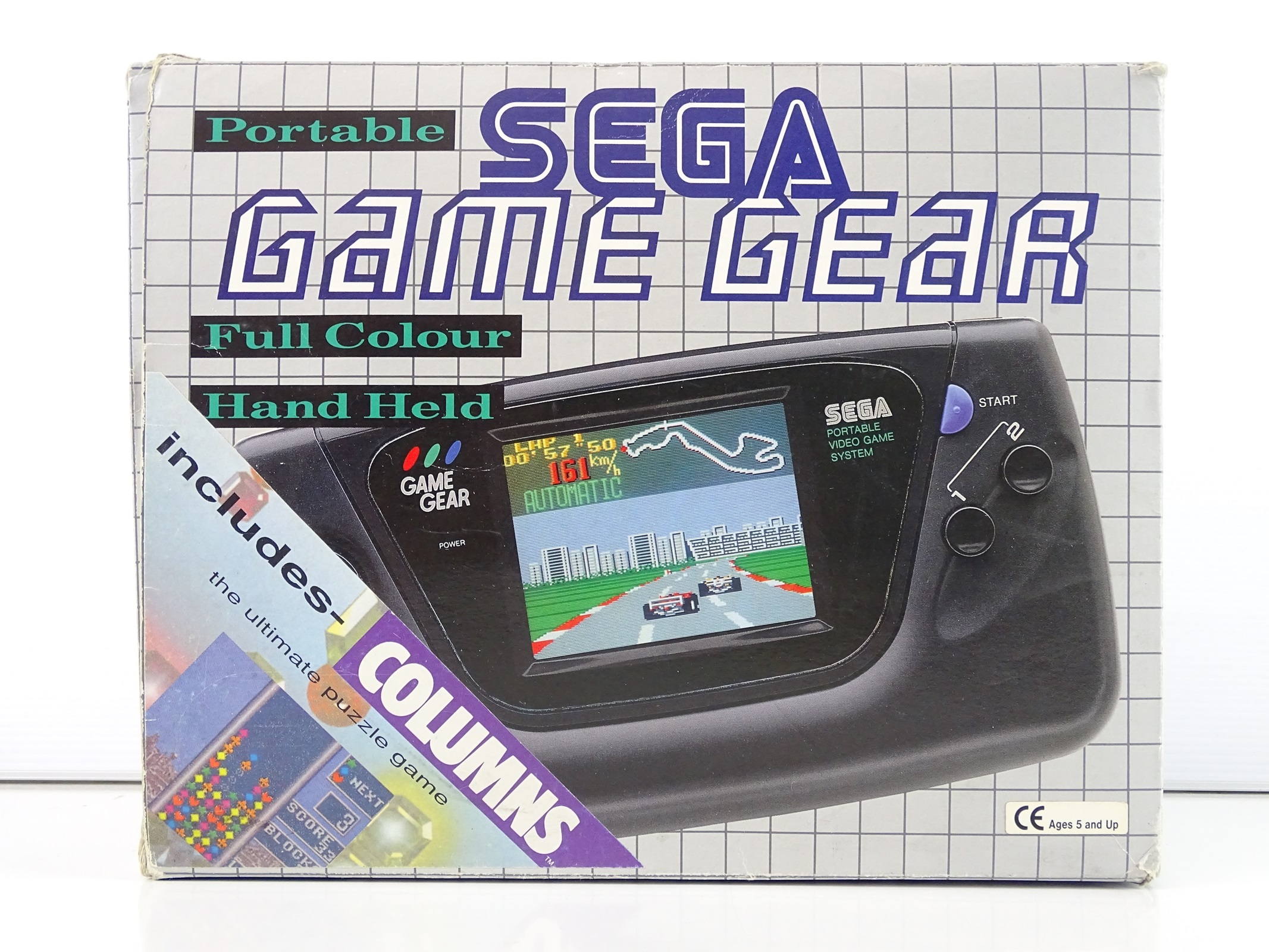 Lot 66 - Portable Sega Game Gear console includes