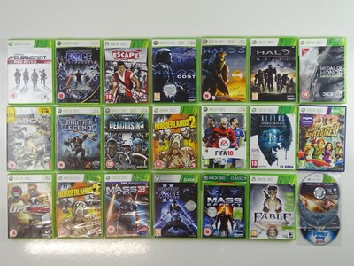 Lot 81 - Xbox 360 games - 20 in boxes including Halo...