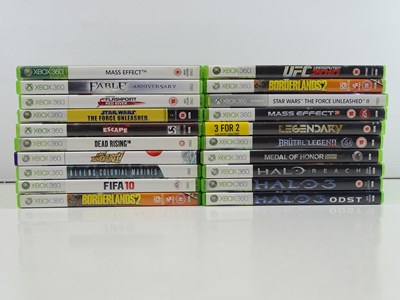 Lot 81 - Xbox 360 games - 20 in boxes including Halo...