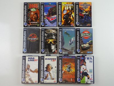 Lot 91 - Sega Saturn games including Virtua Cop, NBA...
