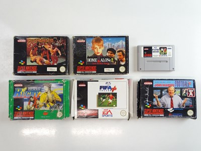 Lot 95 - Supernintendo games - 5 in boxes including...
