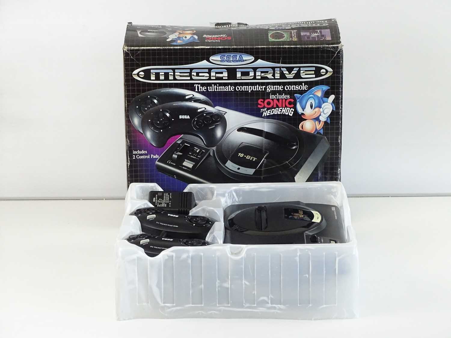 Lot 103 - Sega Mega Drive video games console - released...