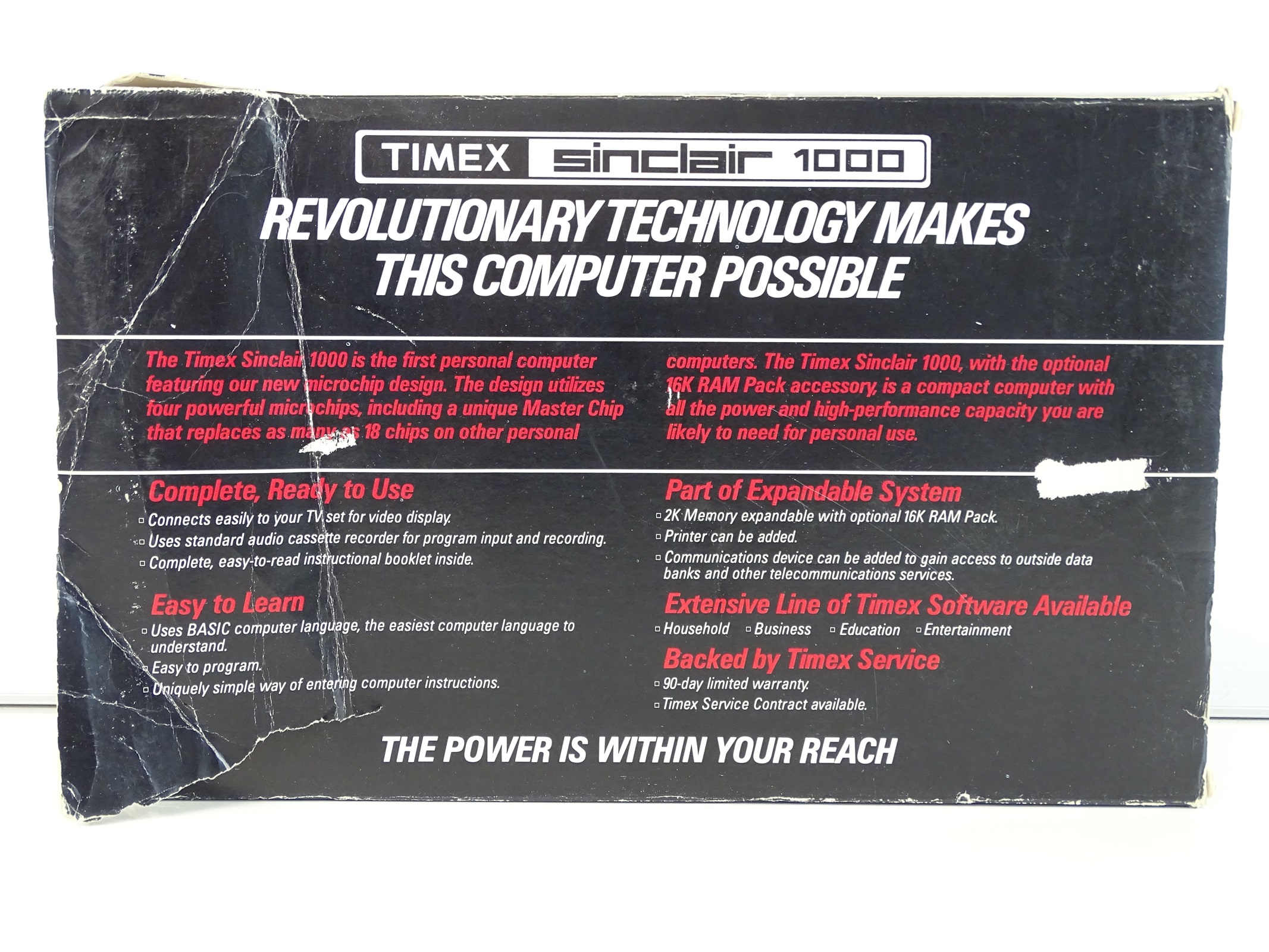 Lot 106 - Timex Sinclair 1000 Personal Computer - this