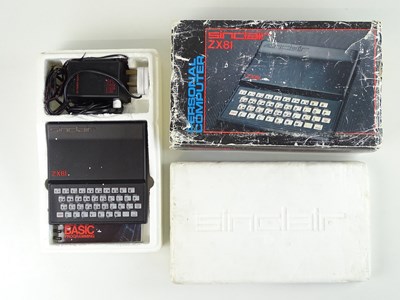 Lot 107 - Sinclair ZX81 Personal Computer - the...