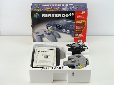 Lot 109 - Nintendo 64 console - released in 1996 - in...