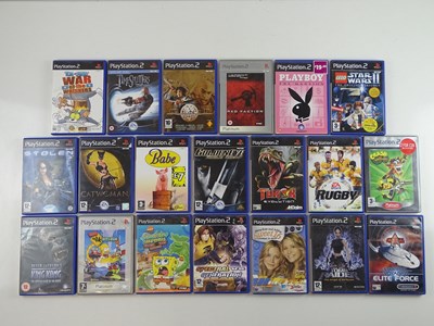 Lot 117 - Playstation 2 games including Playboy The...