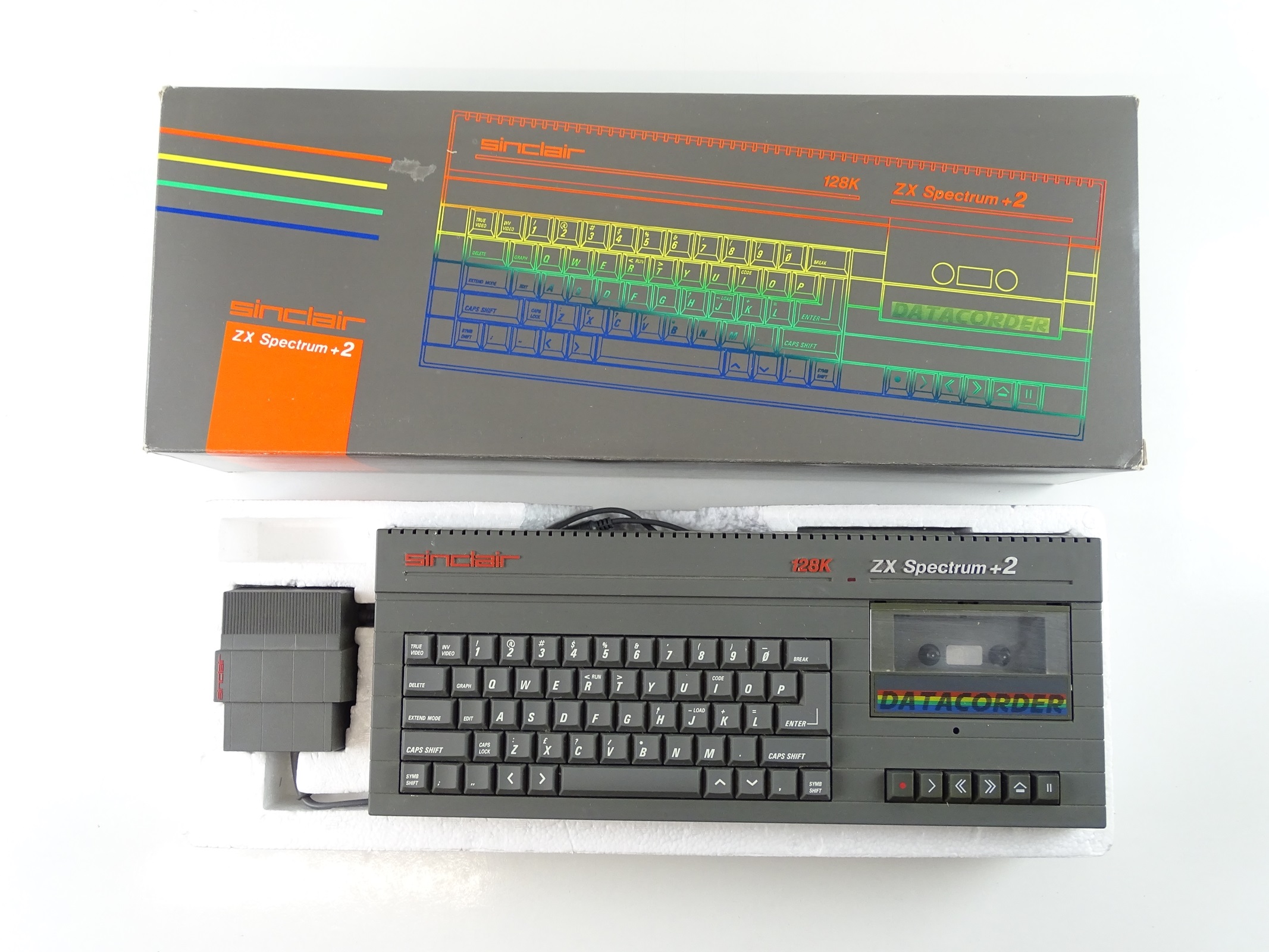 Lot 123 - Sinclair ZX Spectrum + 2 128K Computer