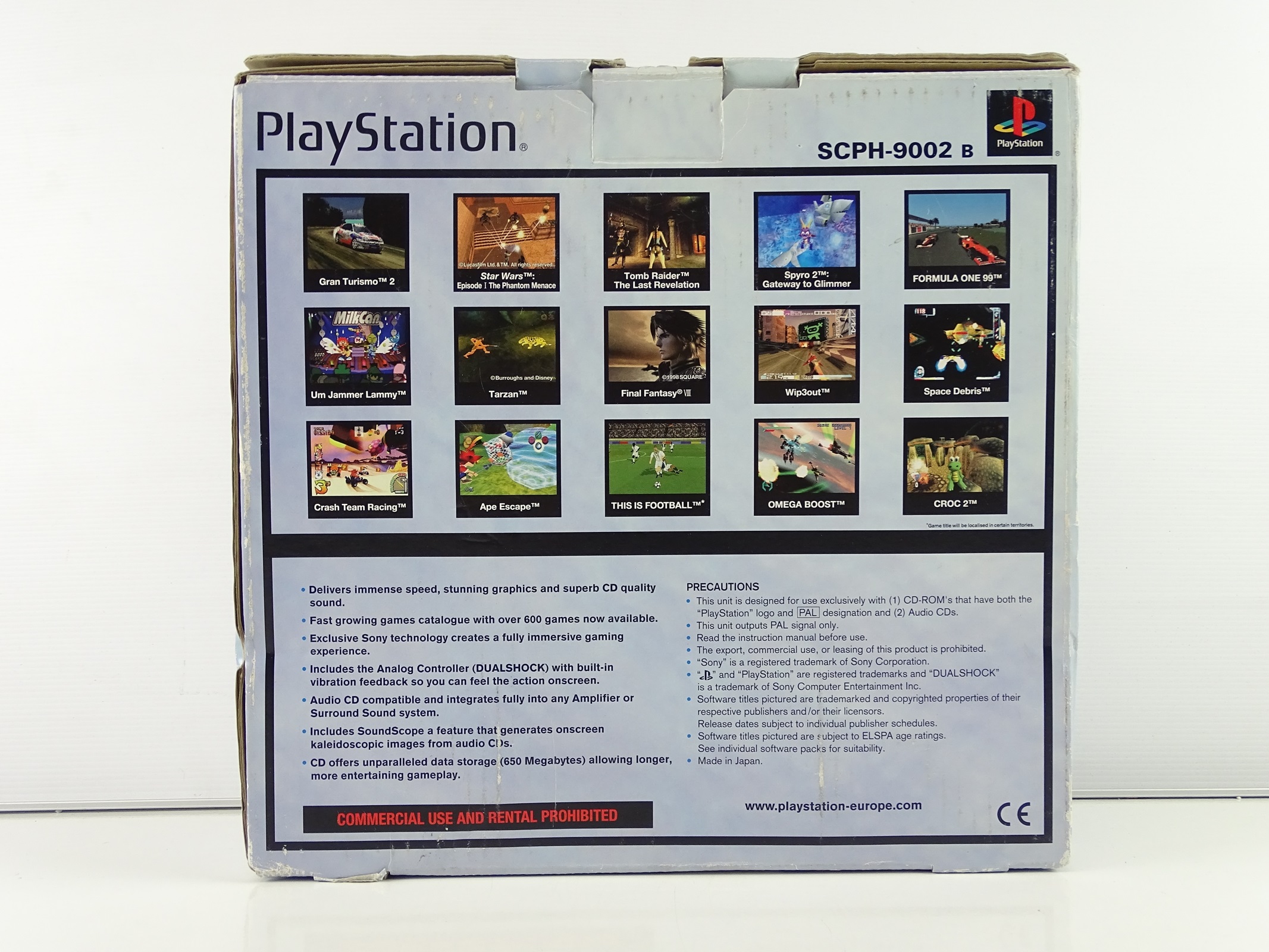Lot 137 - Playstation original console including