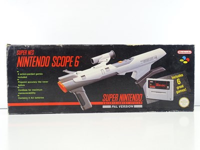 Lot 140 - Super NES Nintendo Scope 6 - released in 1992 -...