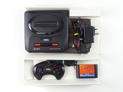 Lot 142 - Sega Mega Drive II console Mega 6 pack -...
