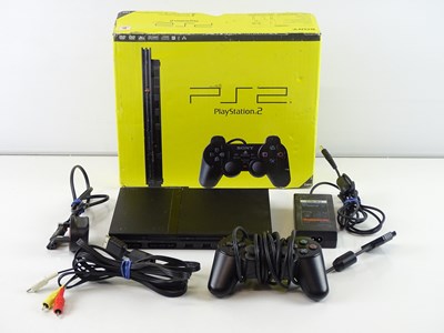 Lot 144 - Playstation 2 slimline version console -...