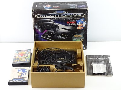 Lot 146 - Sega Mega Drive console, Sonic the Hedgehog...