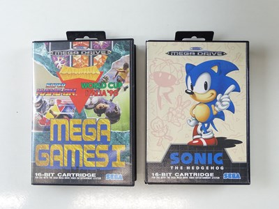 Lot 146 - Sega Mega Drive console, Sonic the Hedgehog...