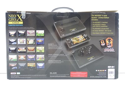 Lot 147 - Neo Geo X Gold Limited Edition console...