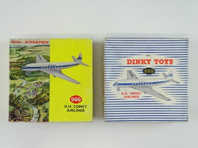 Lot 108 - A pair of DINKY 999 Comet Airliners comprising...