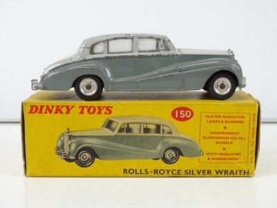 Lot 112 - A group of DINKY cars comprising a 146, 150...