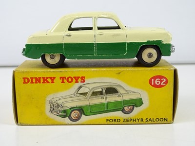 Lot 115 - A pair of DINKY 162 Ford Zephyr Saloons in...