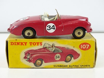 Lot 119 - A group of DINKY Sunbeam Alpine Sports cars...