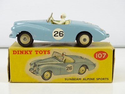 Lot 119 - A group of DINKY Sunbeam Alpine Sports cars...