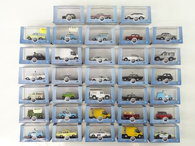 Lot 12 - A mixed collection of 1:76 scale cars and vans...